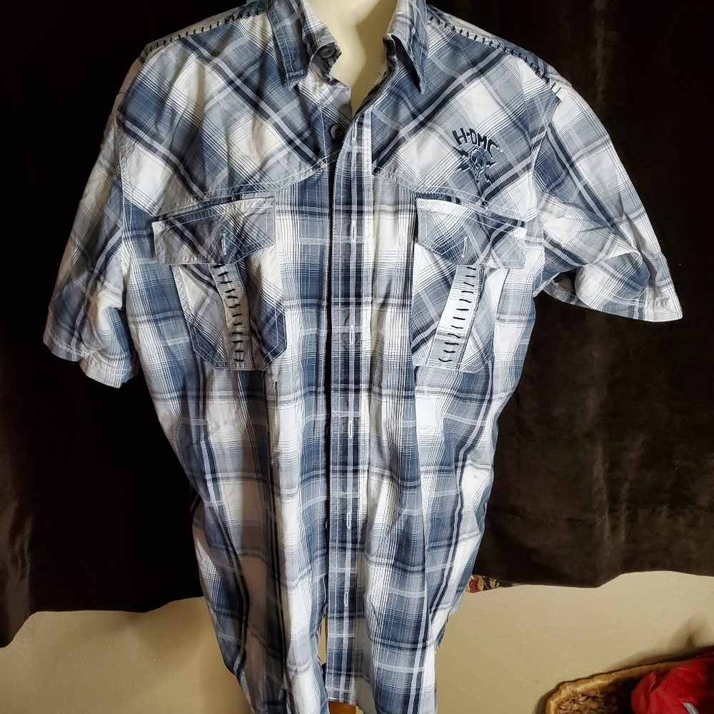 Harley Davidson mens short sleeve shirt